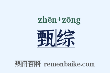 甄综是什么意思的图片